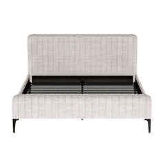 Artiss Bed Frame King Size Beige AMMY