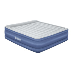 Bestway King Air Mattress with Built-in Pump Tritech Inflatable Bed 56cm