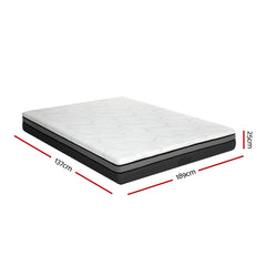 Giselle Memory Foam Gel Bamboo Wool Mattress – King Single