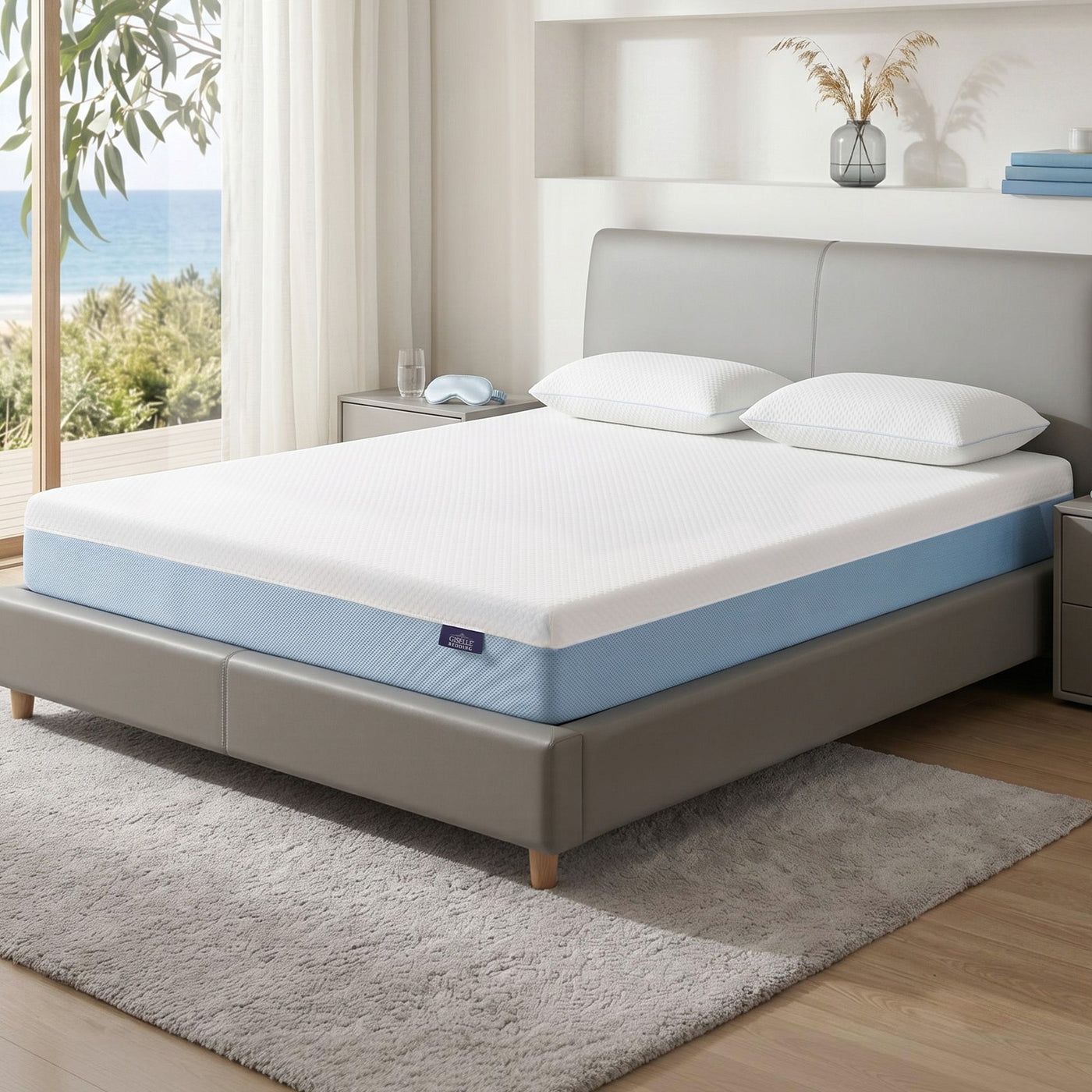 Giselle Memory Foam Gel Bamboo Wool Mattress – Double