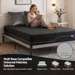 Giselle Memory Foam Gel Bamboo Wool Mattress – Double