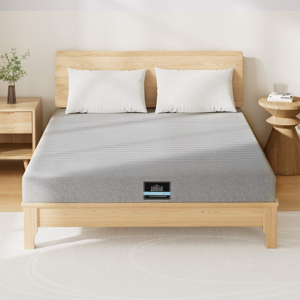 Giselle Memory Foam Gel Bamboo Wool Mattress – Queen