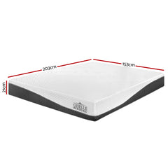 Giselle Memory Foam Gel Bamboo Wool Mattress – Queen
