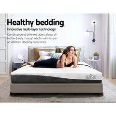 Giselle Memory Foam Gel Bamboo Wool Mattress – Queen