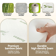 Giselle Bamboo Wool Mattress – Queen