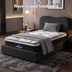 Giselle Pocket Spring Euro Top Bamboo Wool Mattress – King Single