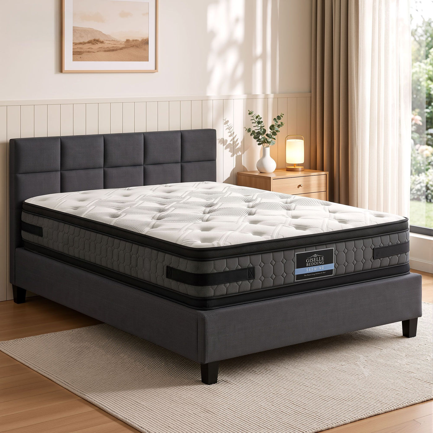 Giselle Pocket Spring Memory Foam Euro Top Gel Mattress – Queen