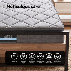 Giselle Pillow Top Bonnell Spring Bamboo Wool Mattress – Queen