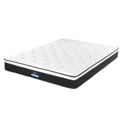 Giselle Pocket Spring Euro Top Bonnell Spring Bamboo Mattress – King Single