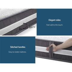 Giselle Pocket Spring Bamboo Wool Mattress – Double