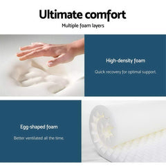 Giselle Pocket Spring Bamboo Wool Mattress – King Single
