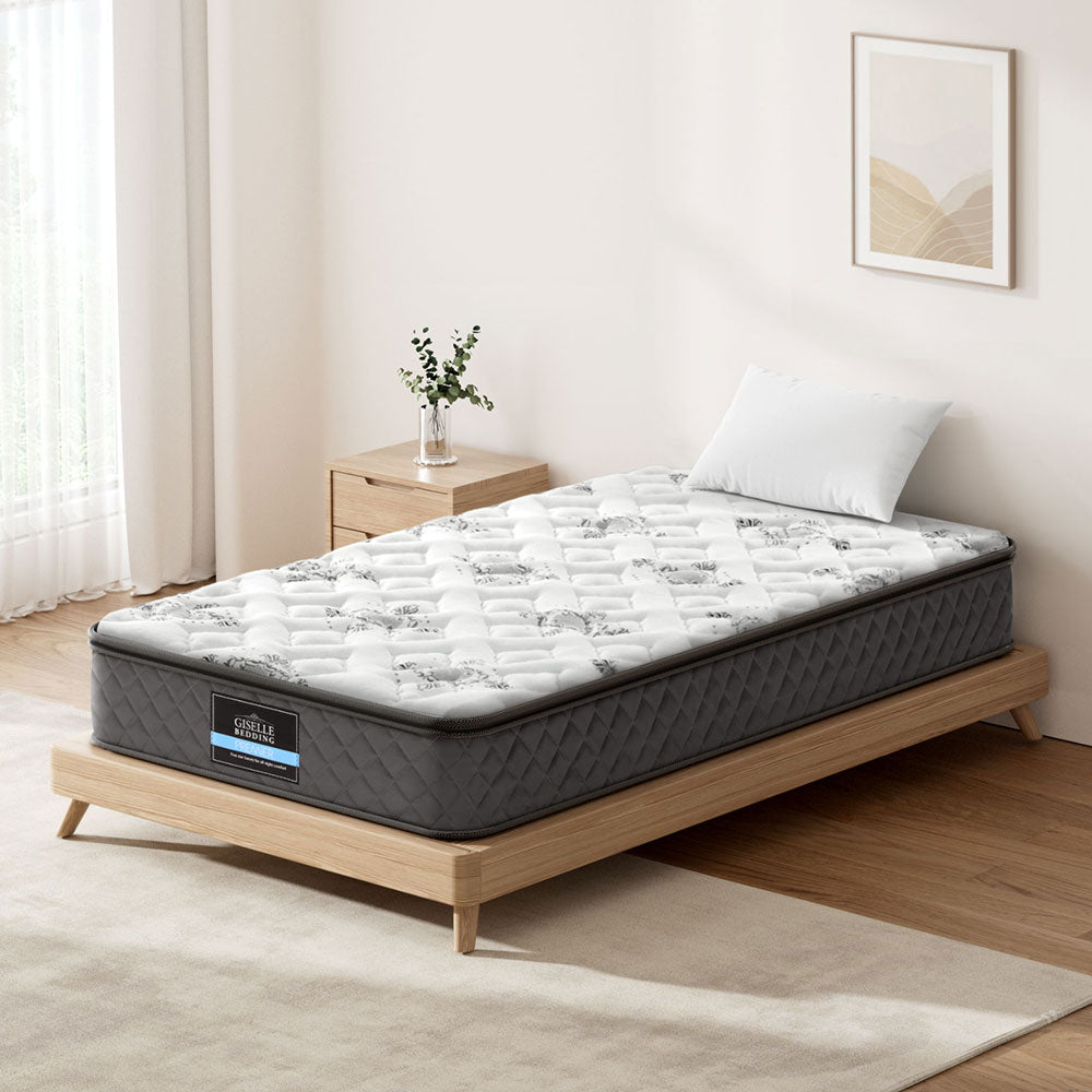 Giselle Pillow Top Bonnell Spring Bamboo Wool Mattress – King