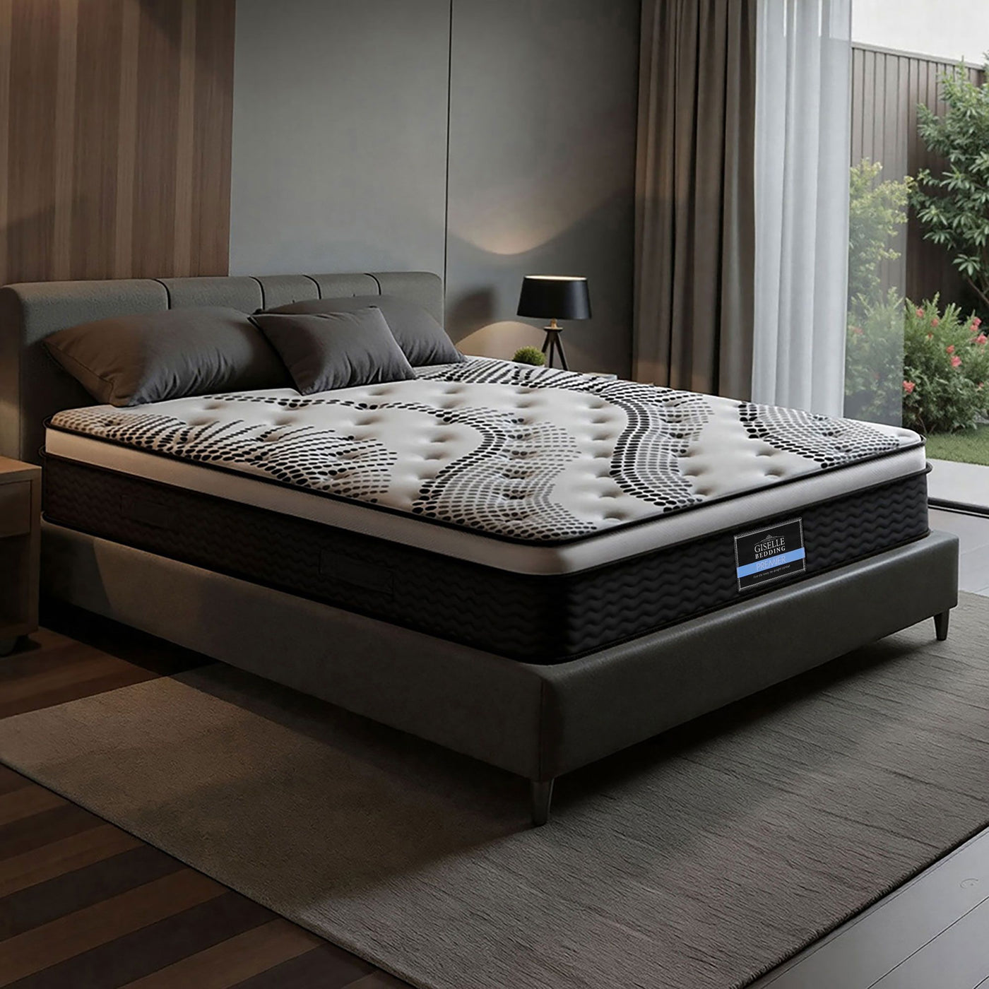 Giselle Pocket Spring Euro Top Bamboo Wool Mattress – Queen