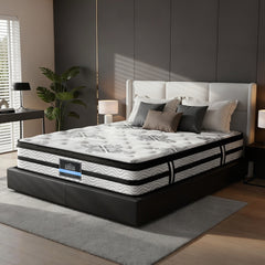 Giselle Pocket Spring Euro Top Bamboo Wool Mattress – Super King