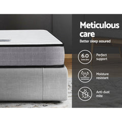 Giselle Bonnell Spring Bamboo Wool Mattress – Queen