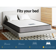 Giselle Bonnell Spring Bamboo Wool Mattress – Queen