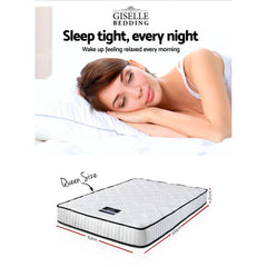 Giselle Pocket Spring Bamboo Wool Mattress – Queen