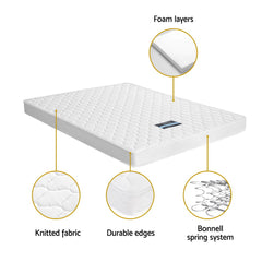 Giselle Bonnell Spring Bamboo Wool Mattress – King Single