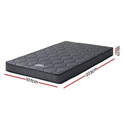 Giselle Bonnell Spring Bamboo Wool Mattress – King Single