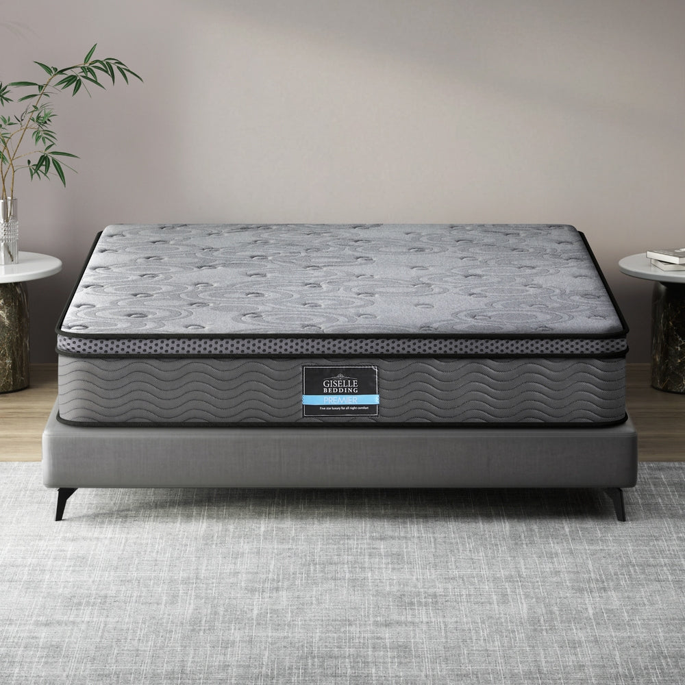 Giselle Pocket Spring Memory Foam Euro Top Bamboo Mattress – King