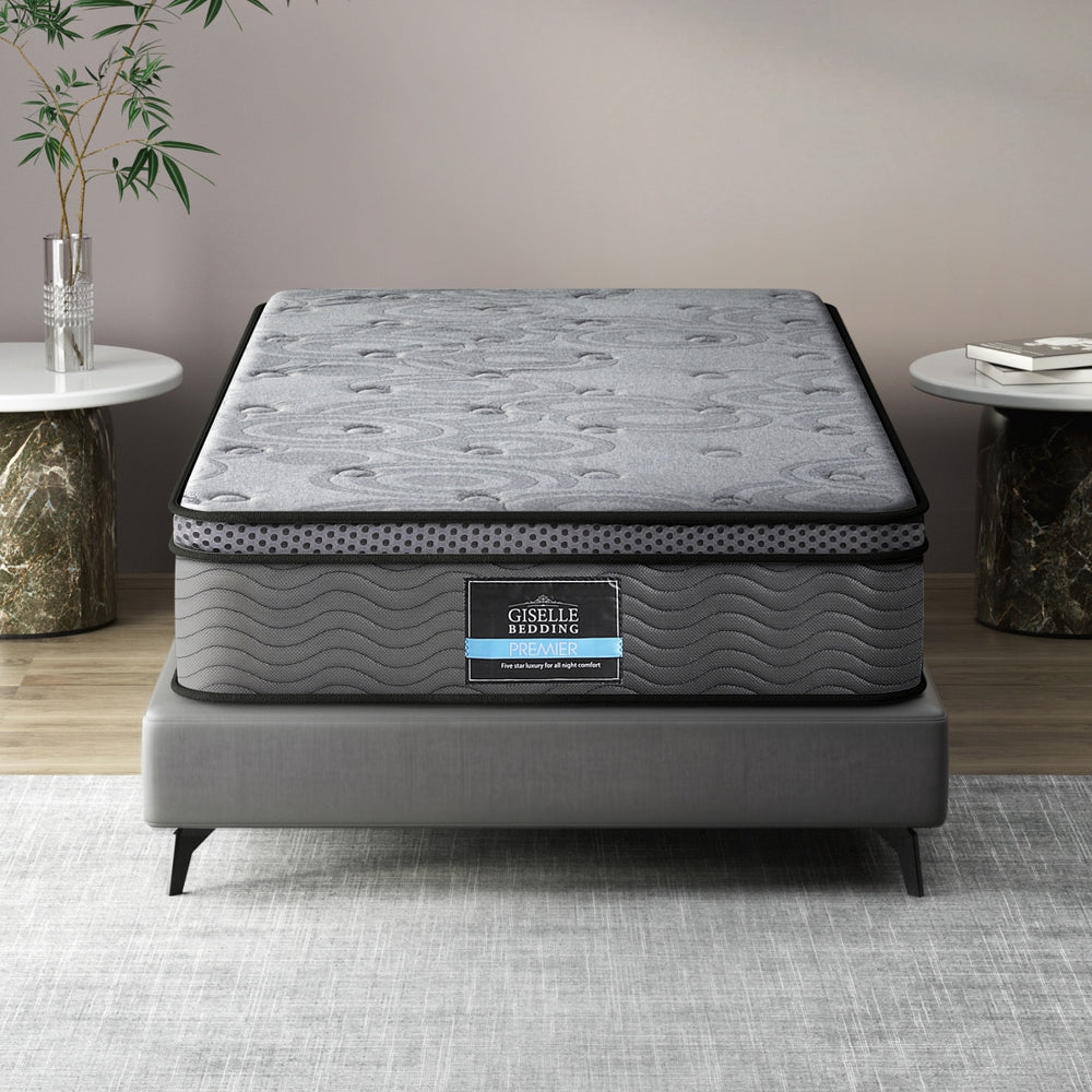 Giselle Pocket Spring Memory Foam Euro Top Bamboo Mattress – King