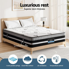 Giselle Pocket Spring Memory Foam Hybrid Gel Mattress – Double