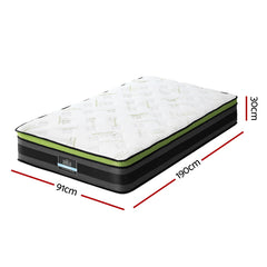 Giselle Pocket Spring Memory Foam Gel Bamboo Mattress – King