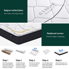 Giselle Bonnell Spring Bamboo Wool Mattress – King