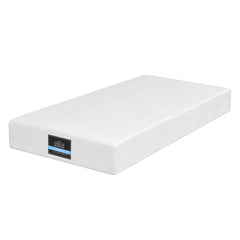 Giselle 25cm King Single Hybrid Mattress Soft Knitted Fabric Edge Support Gel Foam