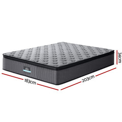 Giselle Pocket Spring Memory Foam Latex Euro Top Mattress – King