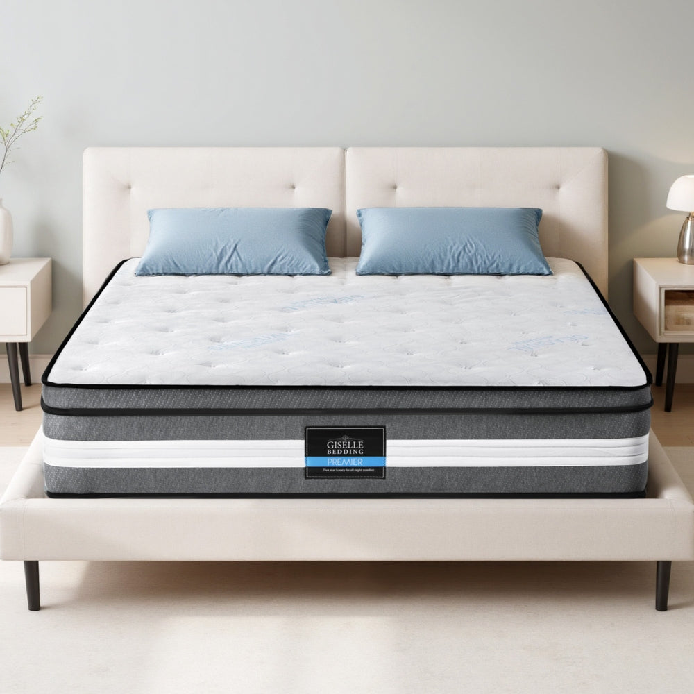 Giselle Pocket Spring Memory Foam Euro Top Gel Mattress – Double