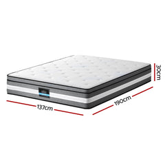 Giselle Pocket Spring Memory Foam Euro Top Gel Mattress – Double