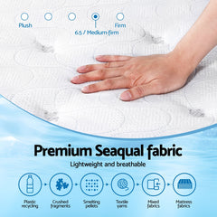 Giselle Pocket Spring Memory Foam Euro Top Gel Mattress – Double