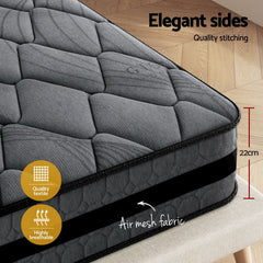 Giselle Pocket Spring Bamboo Wool Mattress – King