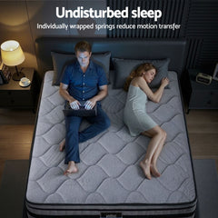 Giselle Pocket Spring Hybrid Euro Top Bamboo Mattress – King
