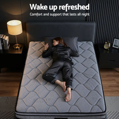 Giselle Pocket Spring Hybrid Euro Top Bamboo Mattress – King