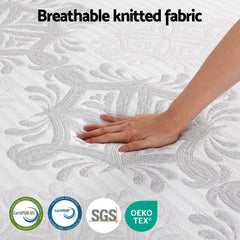Giselle Pocket Spring Memory Foam Gel Bamboo Mattress – Double