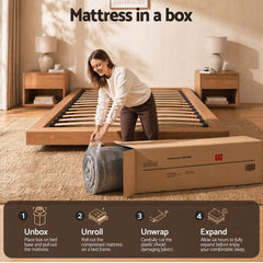 Giselle Pocket Spring Memory Foam Gel Bamboo Mattress – Double