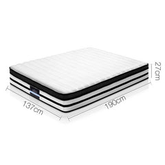 Giselle Pocket Spring Euro Top Bamboo Wool Mattress – Double