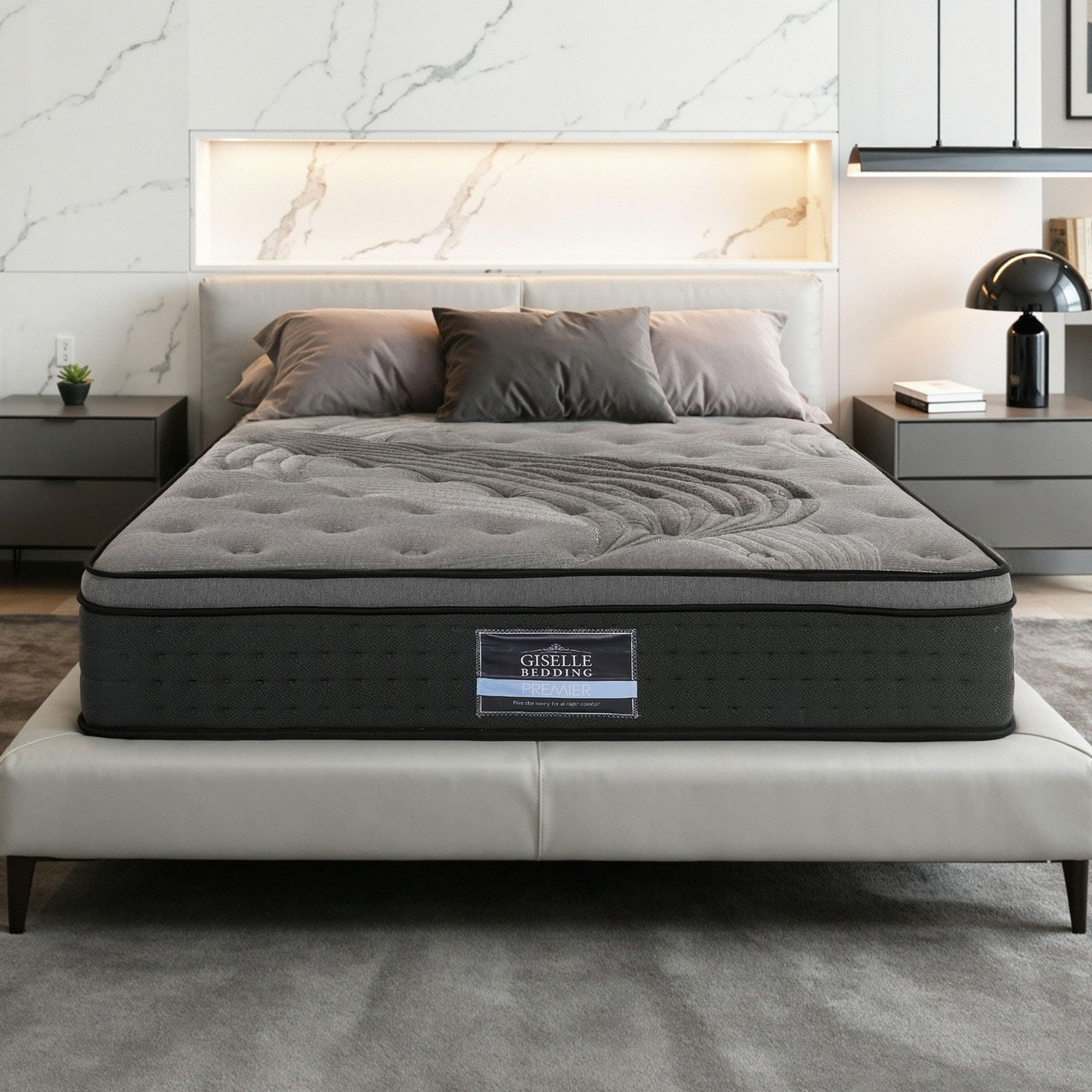 Giselle Pocket Spring Euro Top Bamboo Wool Mattress – King