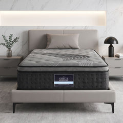 Giselle Pocket Spring Euro Top Bamboo Wool Mattress – King Single