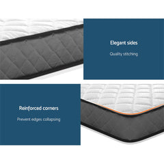 Giselle Pocket Spring Bonnell Spring Bamboo Wool Mattress – King Single
