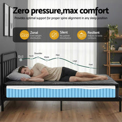 Giselle Pocket Spring Memory Foam Latex Hybrid Mattress – King