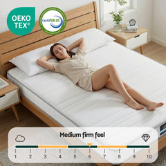 Giselle Pocket Spring Bamboo Wool Mattress – Queen