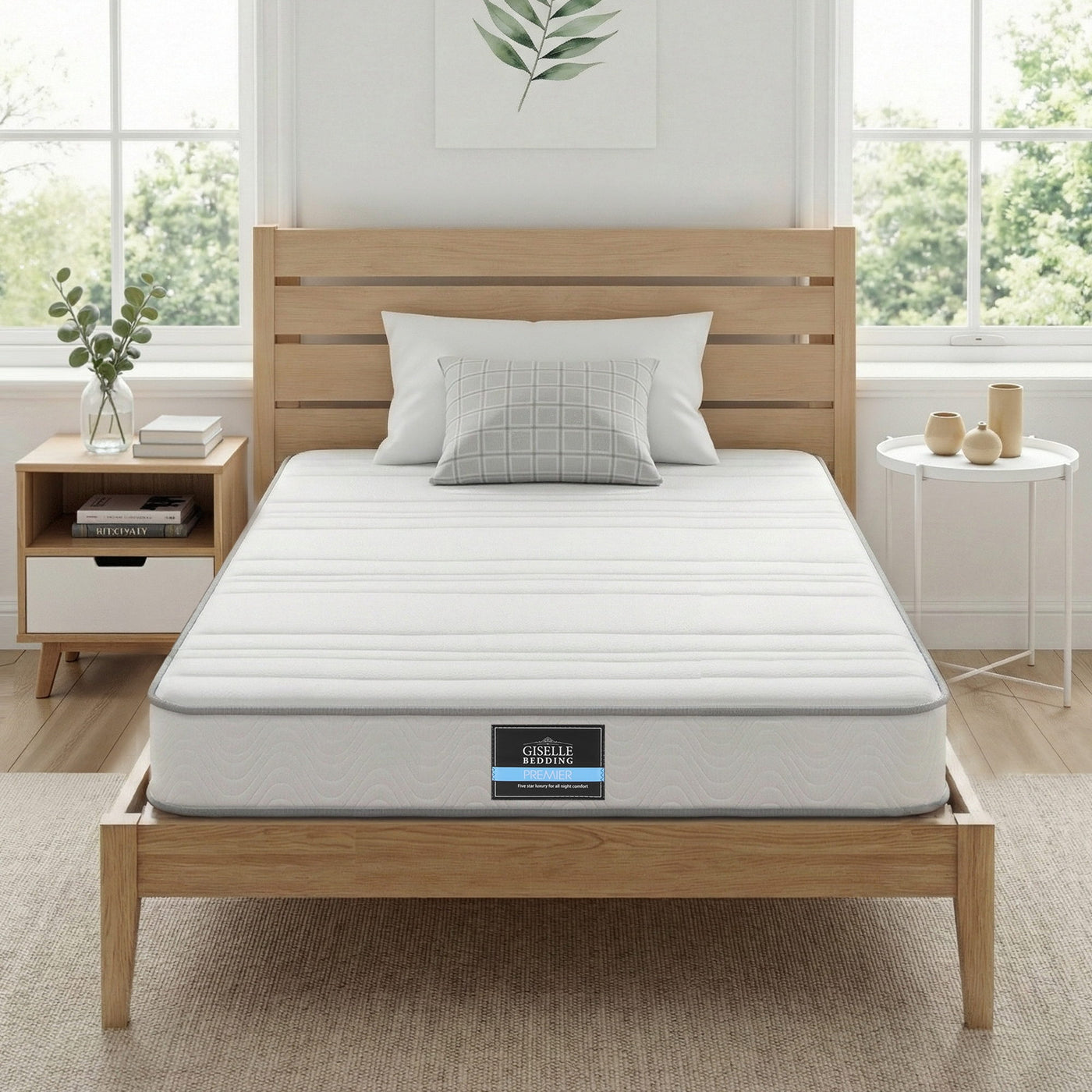 Giselle Pocket Spring Bamboo Wool Mattress – King