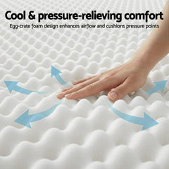Giselle Pocket Spring Bamboo Wool Mattress – King