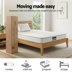 Giselle Pocket Spring Bamboo Wool Mattress – King