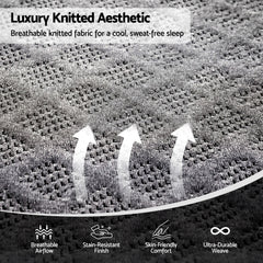 Giselle Pocket Spring Bamboo Wool Mattress – King