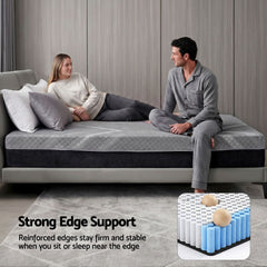 Giselle Pocket Spring Bamboo Wool Mattress – King