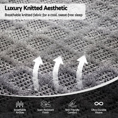 Giselle Pocket Spring Bamboo Wool Mattress – King